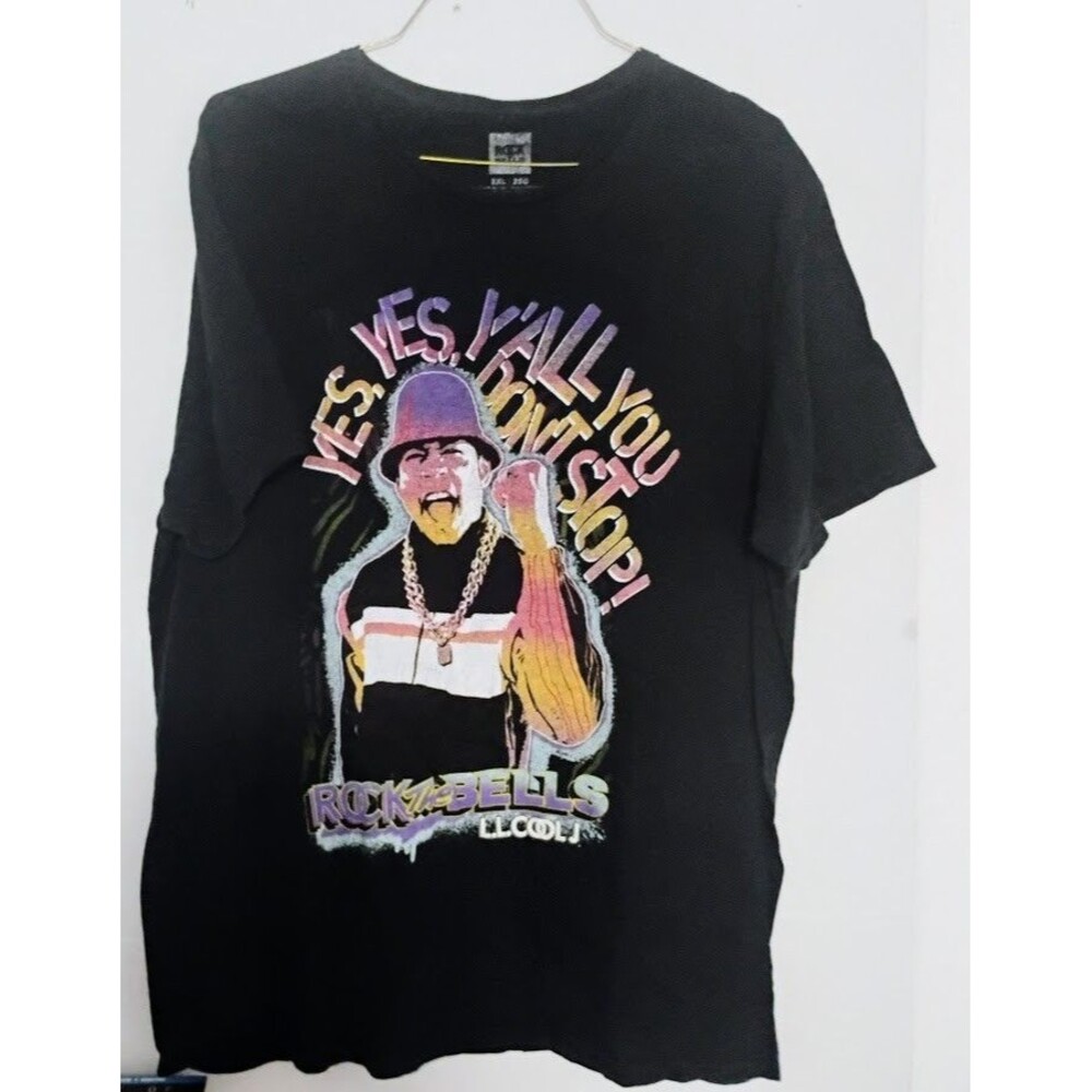 ROCK THE BELLS LL COOL J MENS 2XL GRAPHIC PRINT SHORT SLEEVE T-SHIRT
